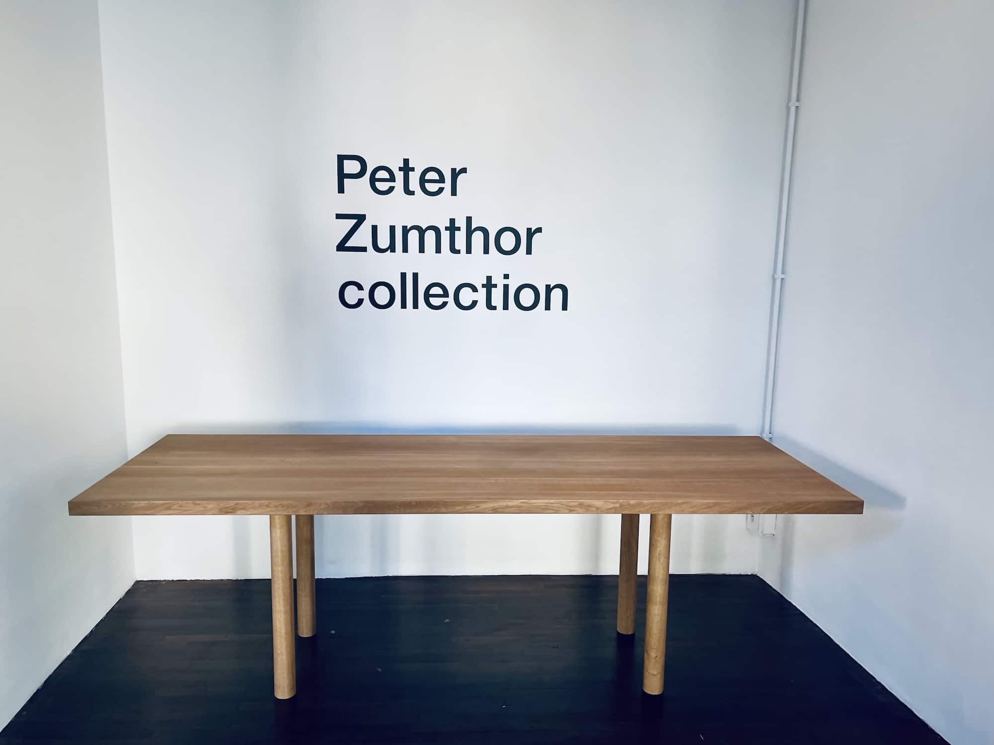 Arbeitstisch Atelier Zumthor, Hersteller: Time & Style, Foto Fabian Peters