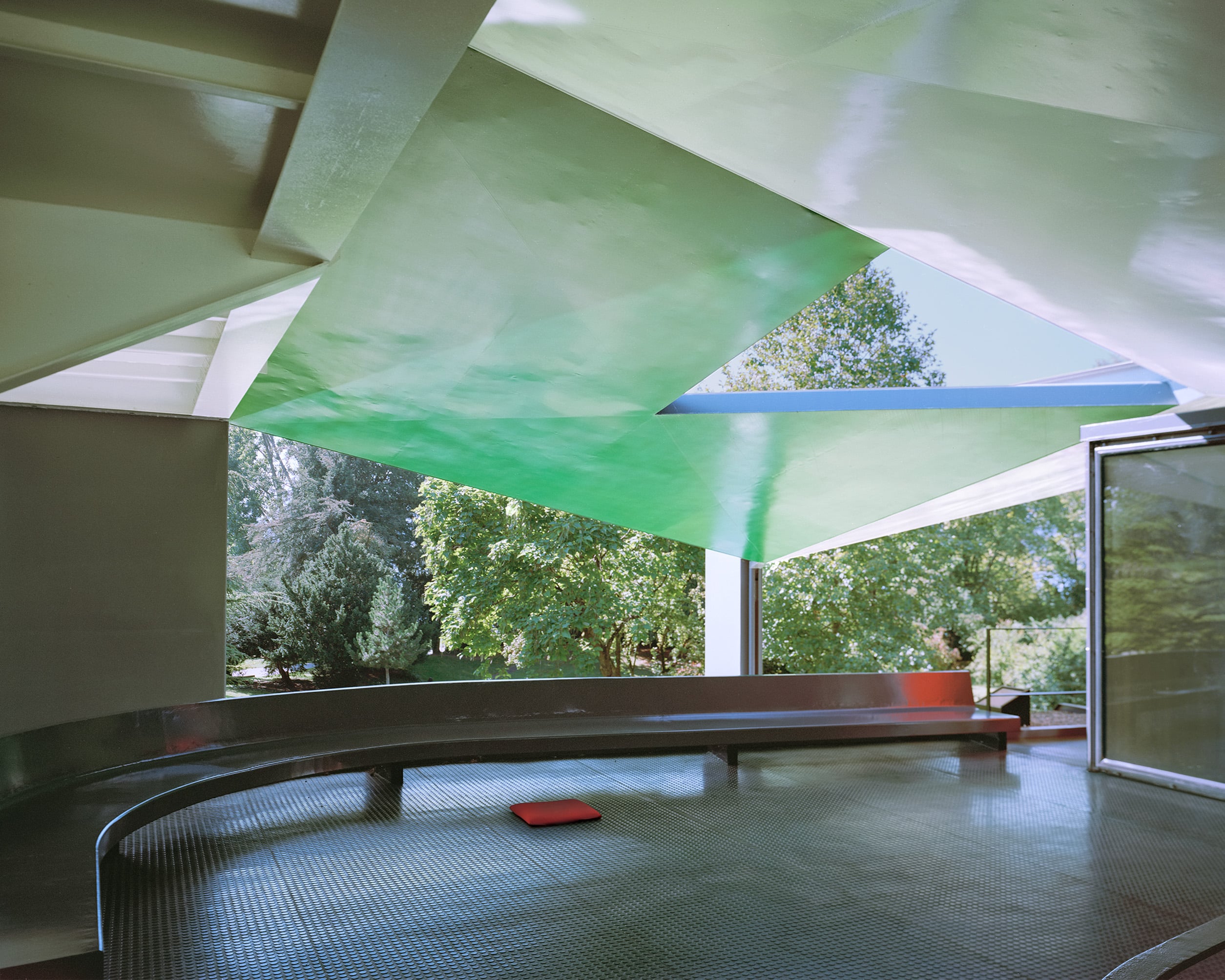 Dachterrasse Pavillon Le Corbusier, Zürich, Foto: Erica Overmeer