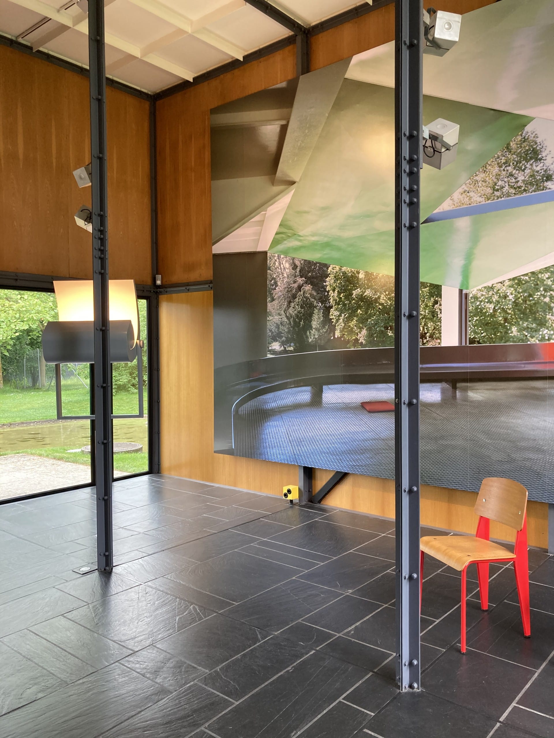 Ausstellung im Pavillon Le Corbusier, Foto: Claudia Fuchs