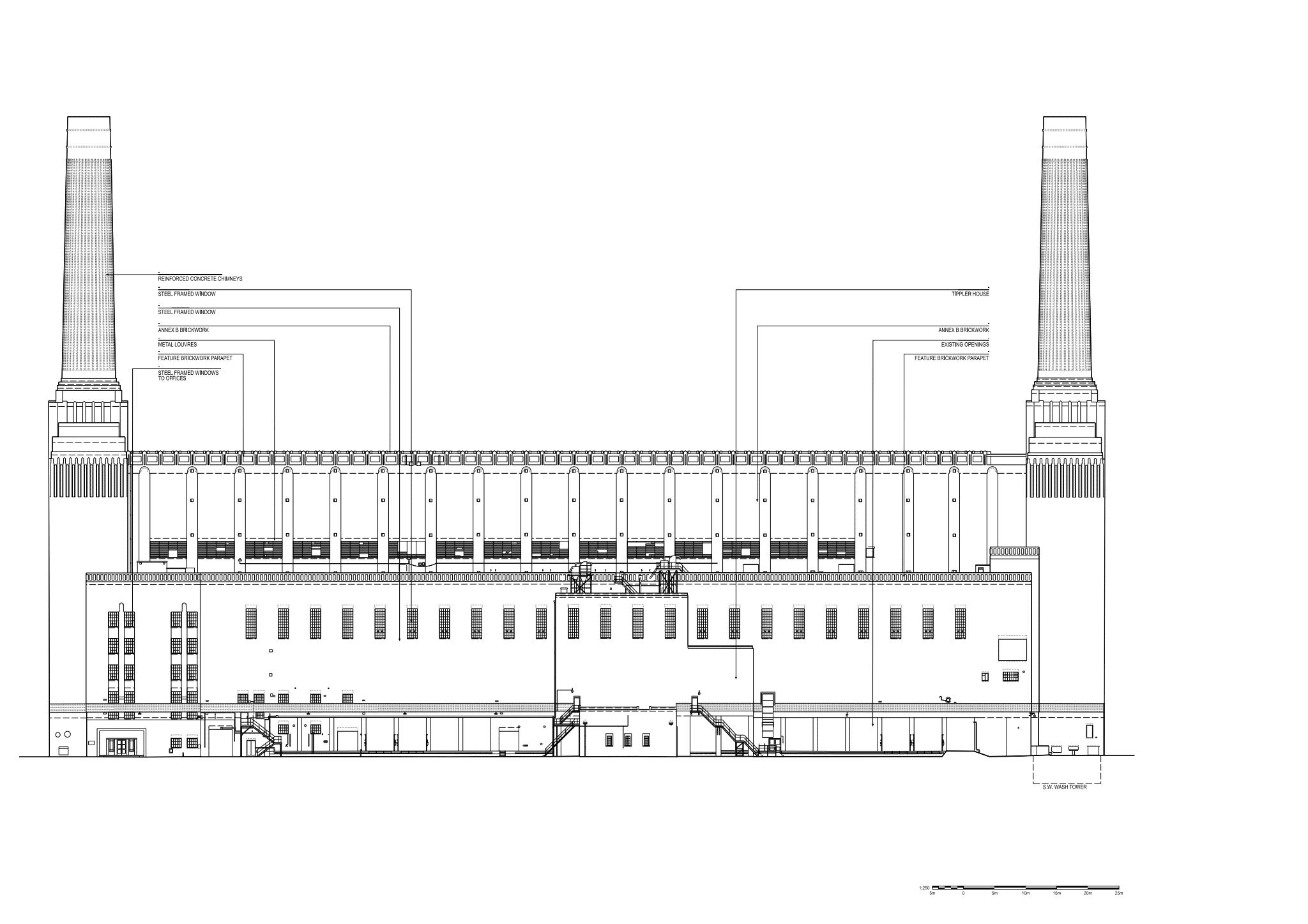 Battersea Power Station, Zeichnungen: WilkinsonEyre