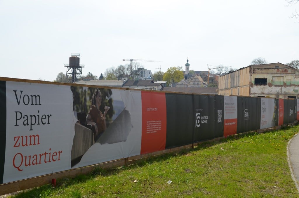 Auf dem Gelände der ehemaligen MD Papierfabrik in Dachau soll ein Museumsforum realisiert werden. Foto: Isaria