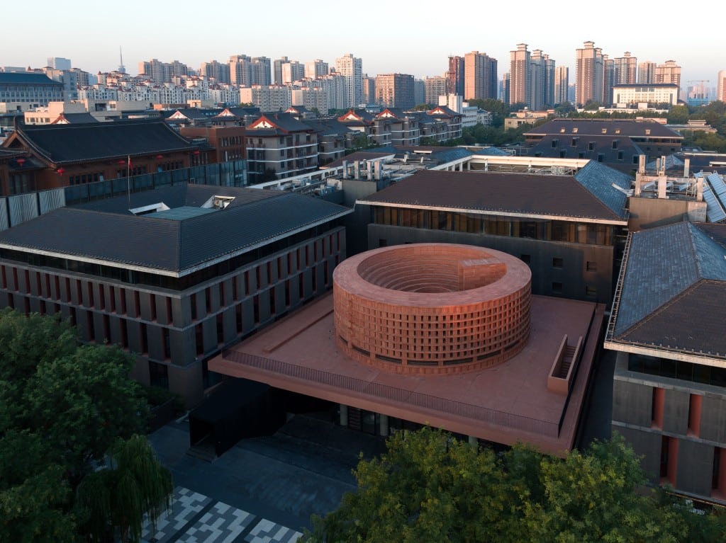 Neri&Hu haben das Qujiang Museum of Fine Arts in Xi'an um eine Rotunde erweitert. Foto: Zhu Runzi