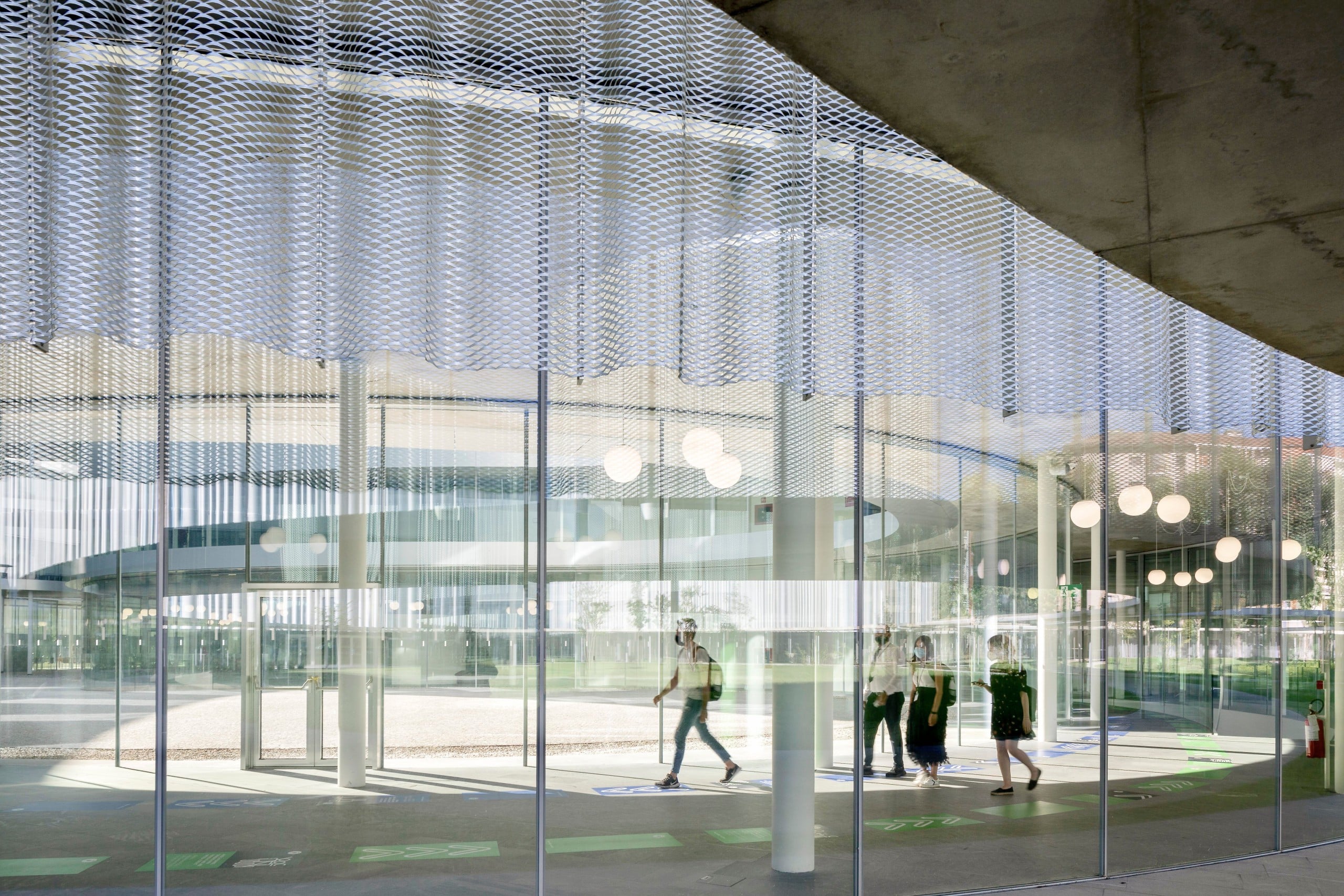 Der neue urban Campus von SANAA an der Bocconi-Universität, Foto: Philippe Ruault