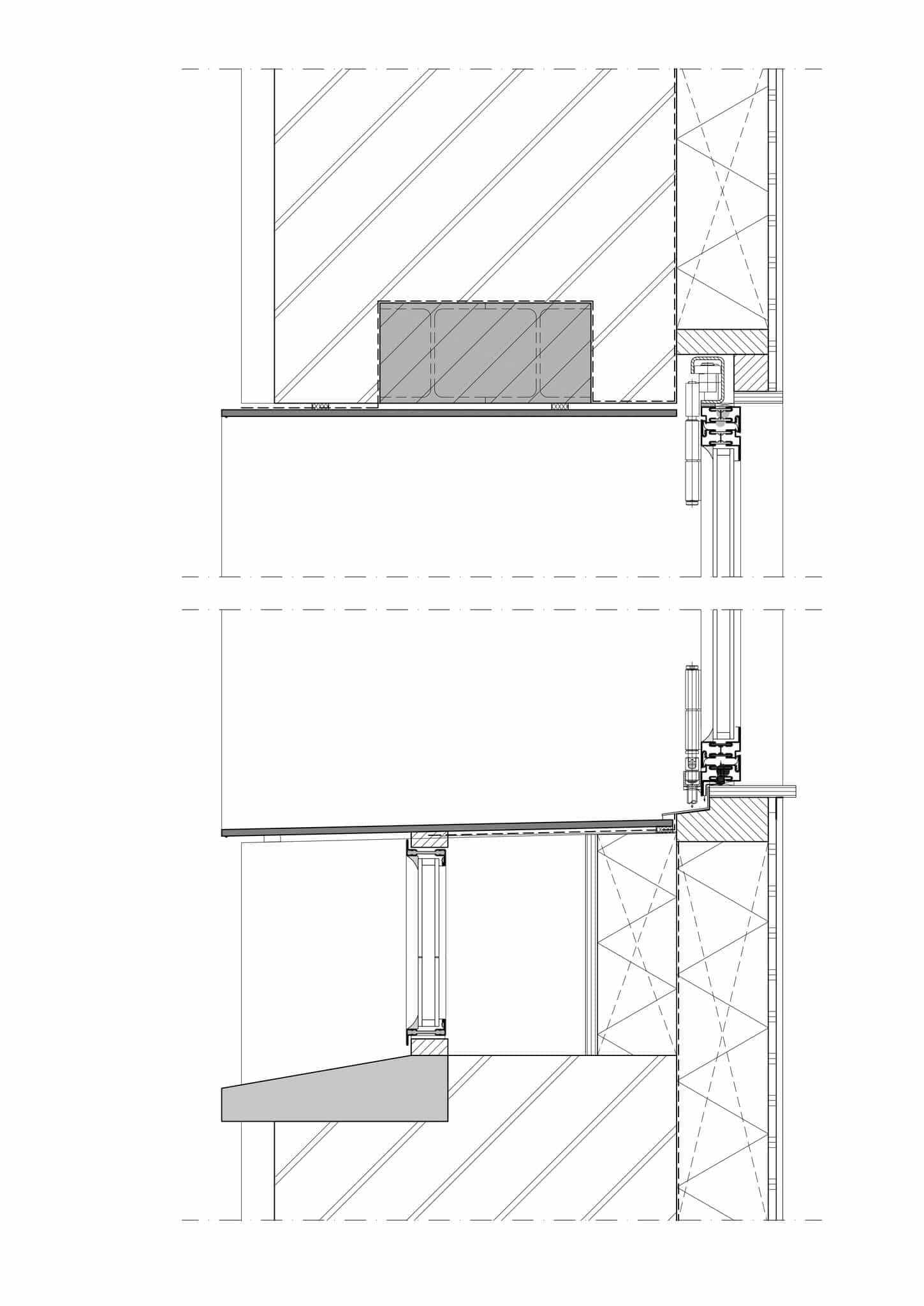 Das niederländische Architekturbüro Zecc Architecten hat in Utrecht einen Wasserturm in eine erhöhte Wohnanlage umgewandelt. Zeichnung: Zecc Architects