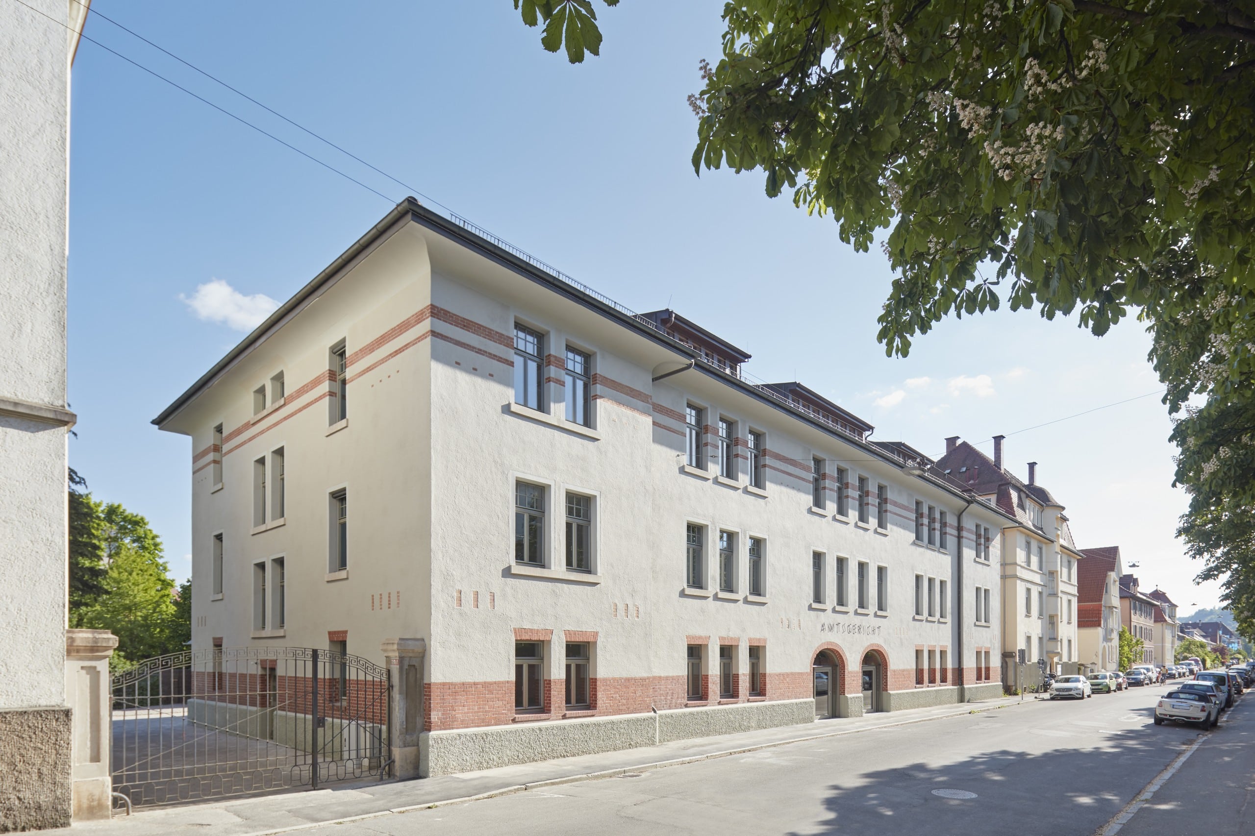 Das neue Amtsgericht Tübingen in der Schellingstraße wurde von Dannien Roller architekten umgebaut. Foto: Dietmar Strauß