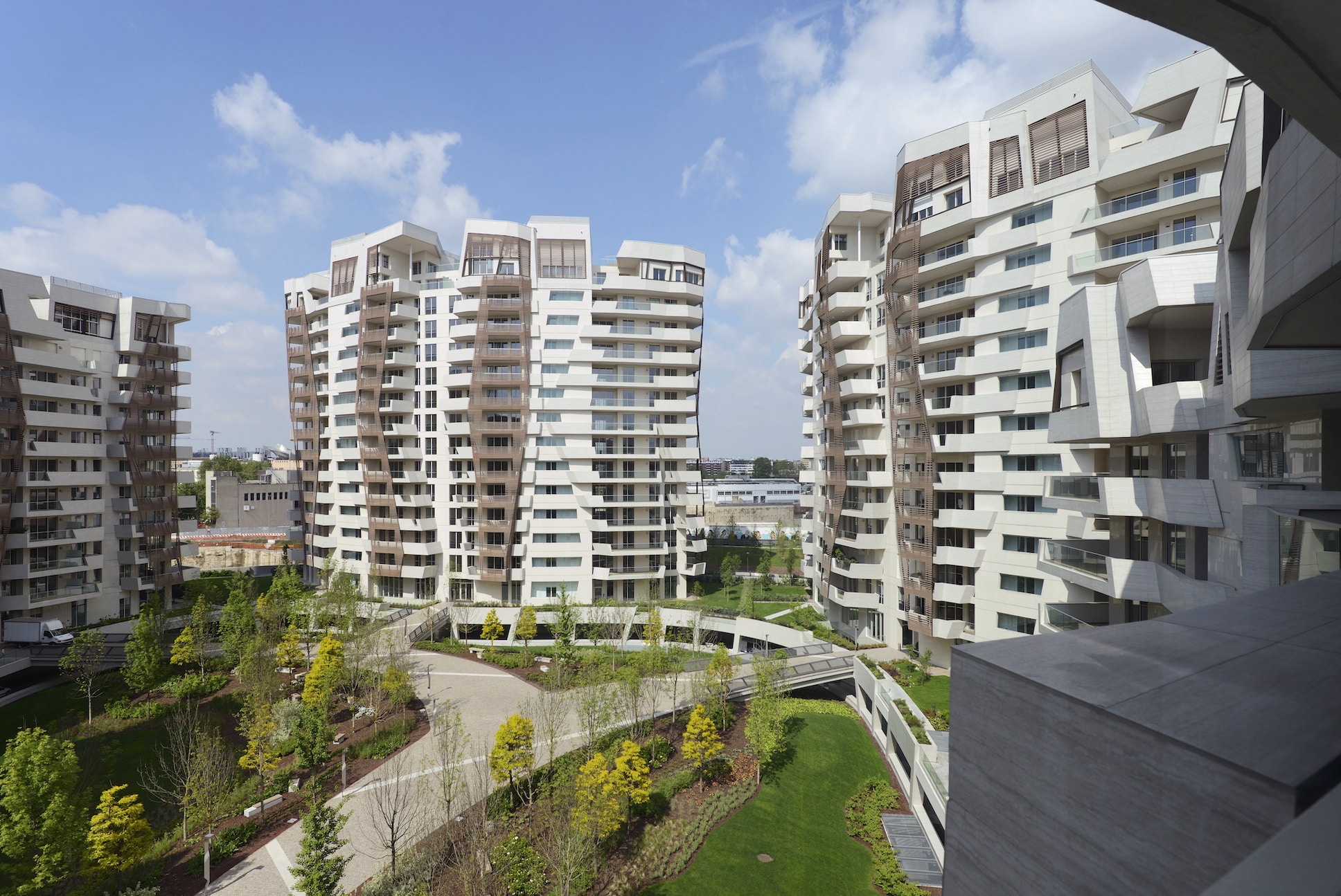 In den Mailänder Libeskind Residenzen entsteht aktuell das neue Penthouse von Chiara Ferragni. Foto: Michele Nastasi