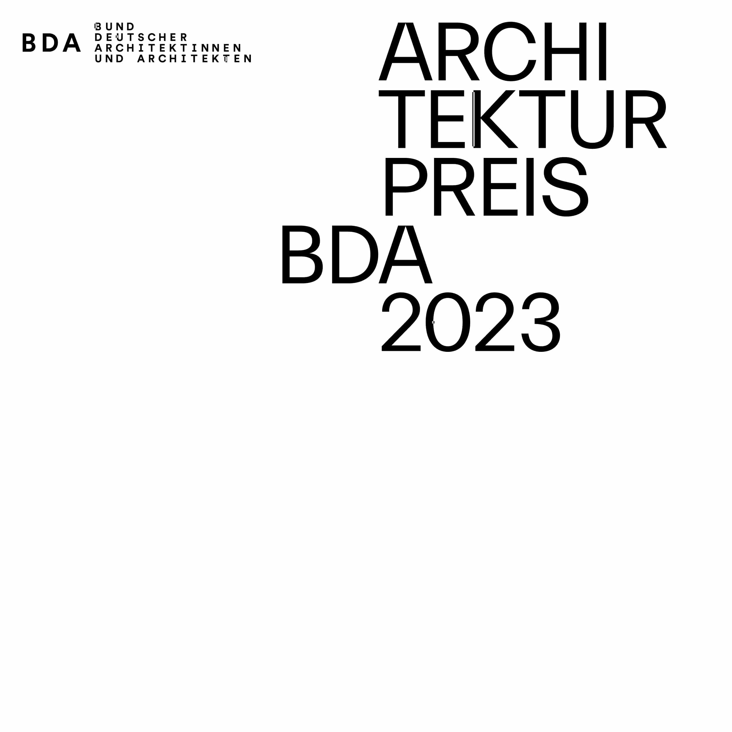 Für die BDA-Architekturpreise 2023 haben sich siebe nVerbände im Ruhrgebiet erstmals synchronisiert. Bildquelle: BDA