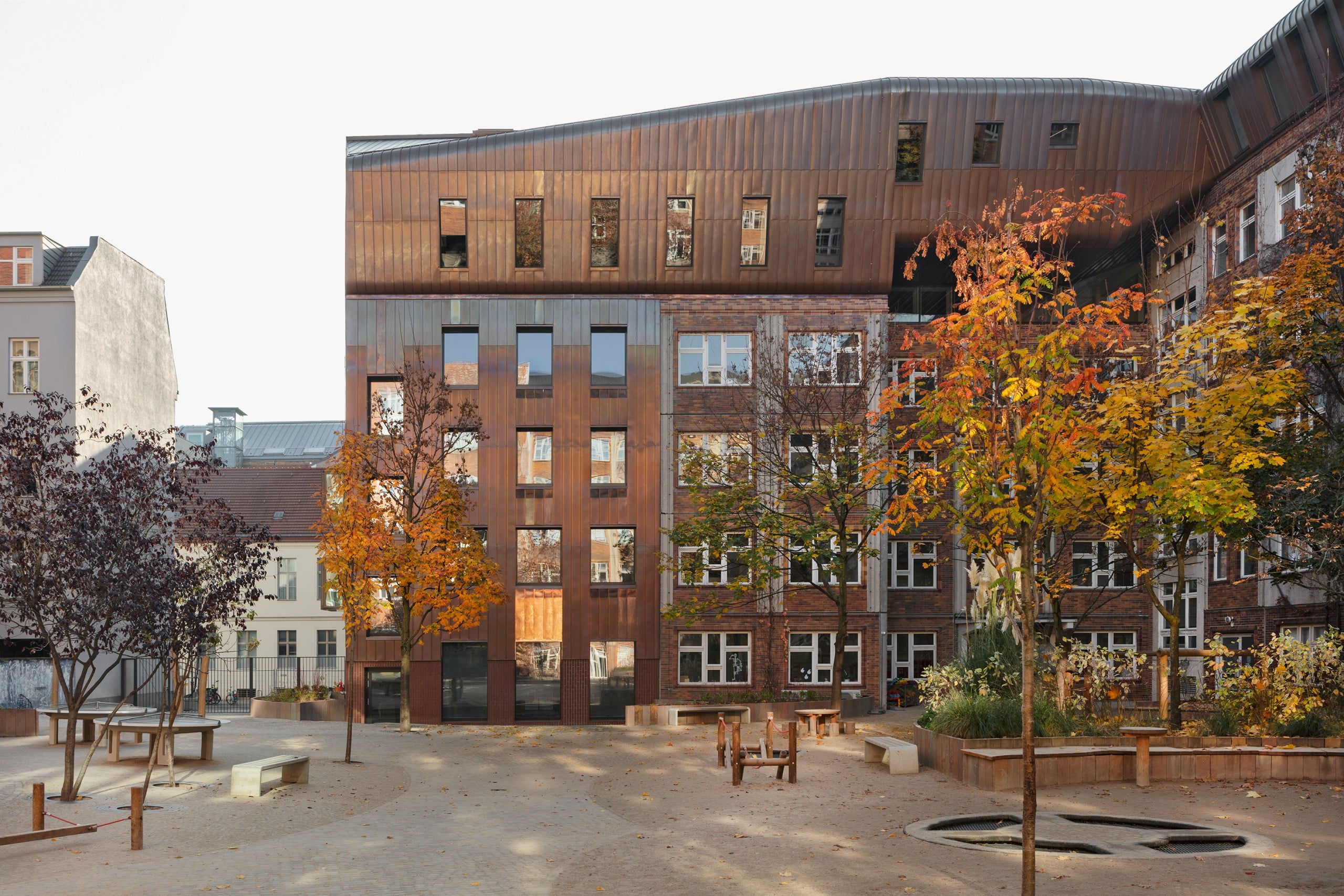 Berlin Metropolitan School in Berlin. Foto: © Jan Bitter