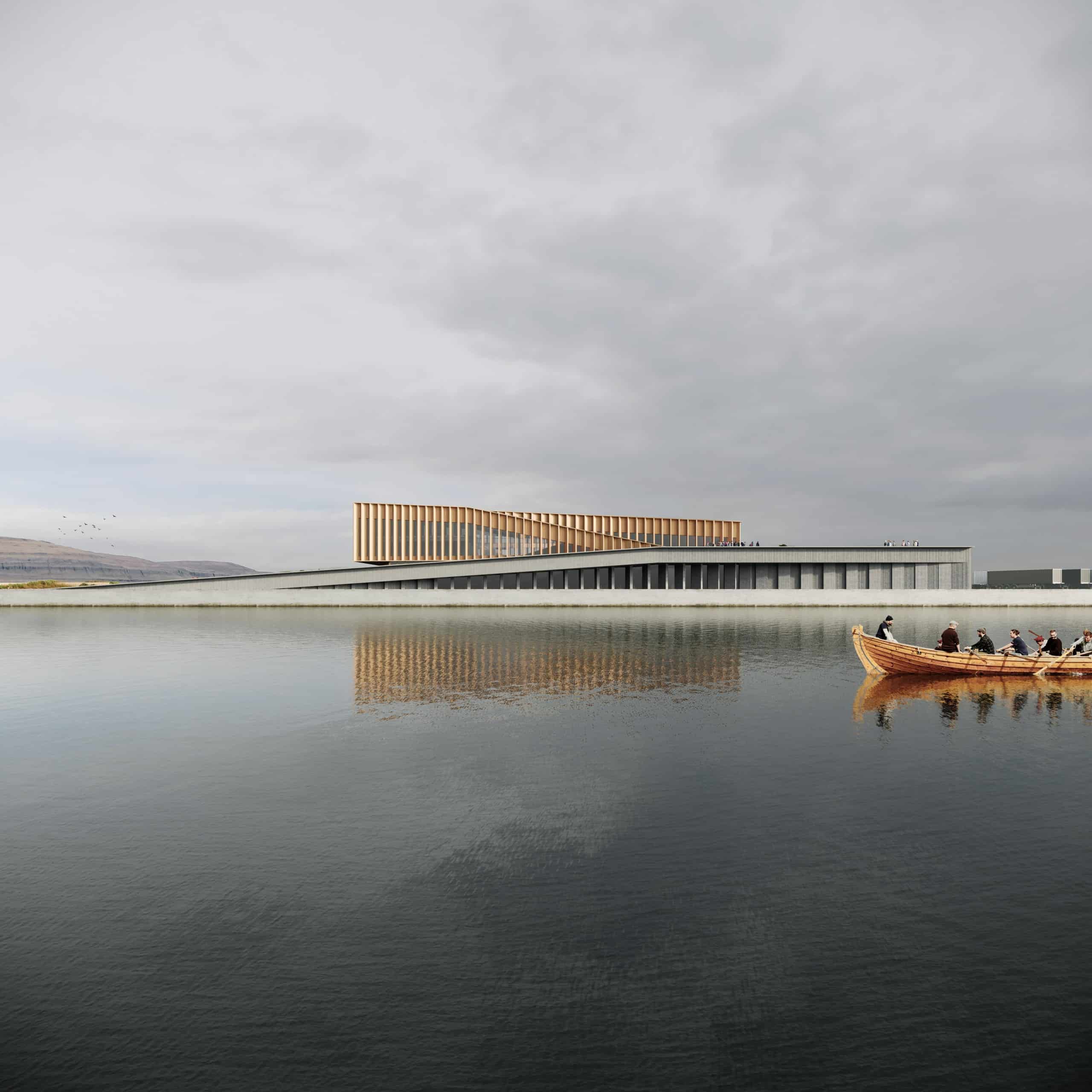 Henning Larsen Architects wurden beauftragt, ein neues Fährterminal für Torshavn zu bauen. Foto: ELEMENT