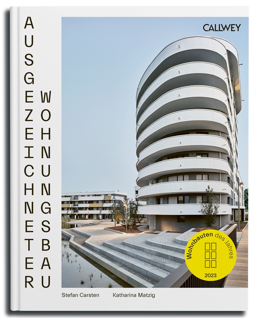 Cover des Buches „Ausgezeichneter Wohnungsbau. Wohnbauten des Jahres 2023“