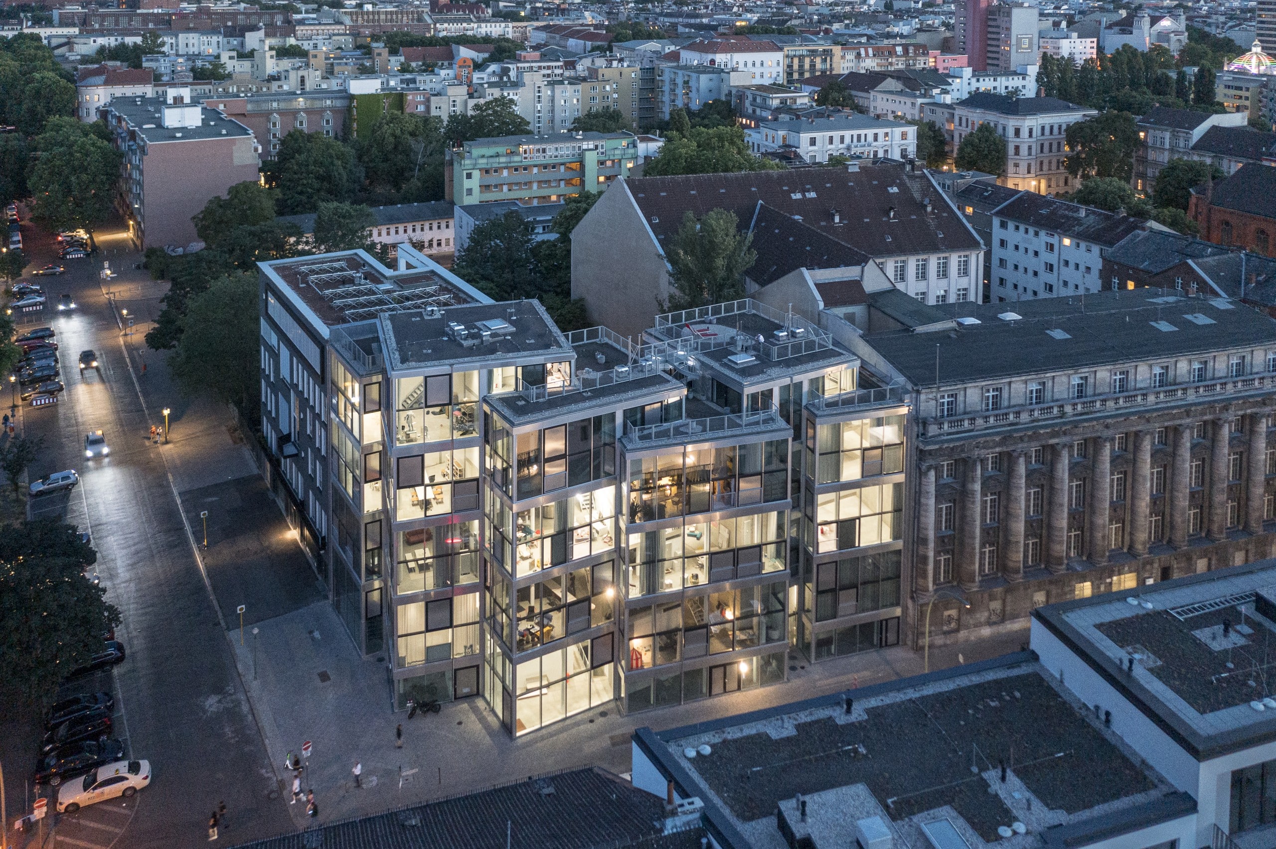 Baugruppe Kurfürstenstraße in Berlin. Foto: Laurian Ghinitoiu