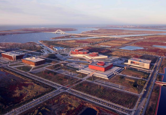 Fig.18-2 Aerial view of cultural core area in Liaodong Bay