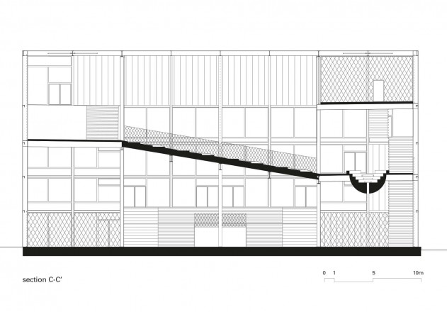 195_MELOPEE_MULTI-FUNCTIONAL_SCHOOLBUILDING_GHENT_SECTIONS CC